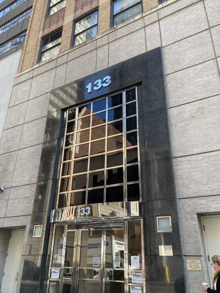 Building exterior and entrance to Matsui Dental in New York, NY 